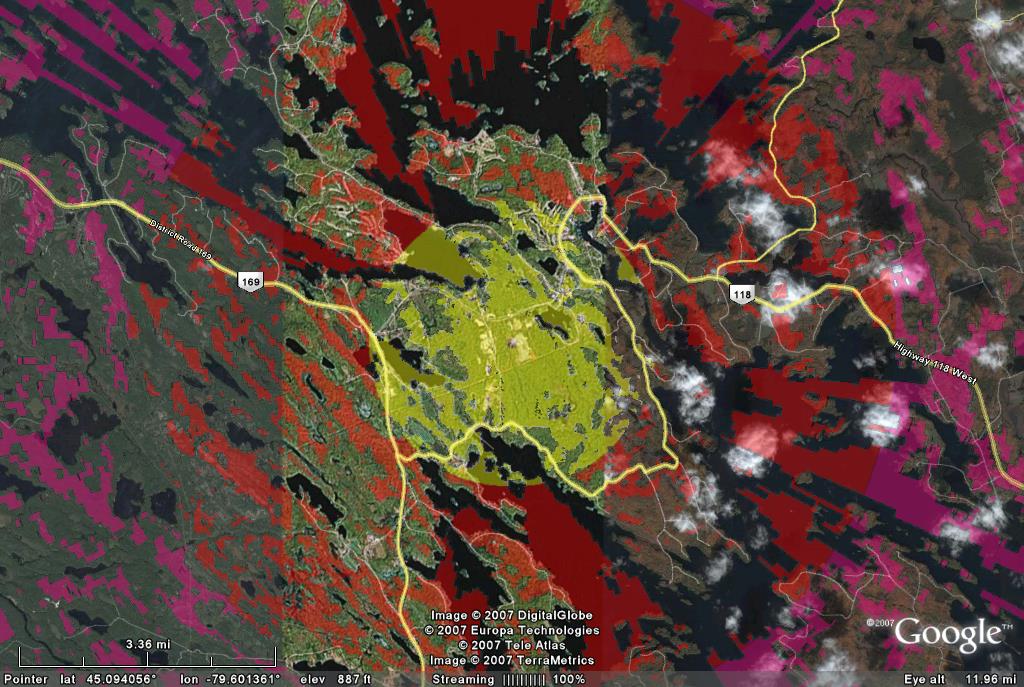 Brent Quarry Tower Map