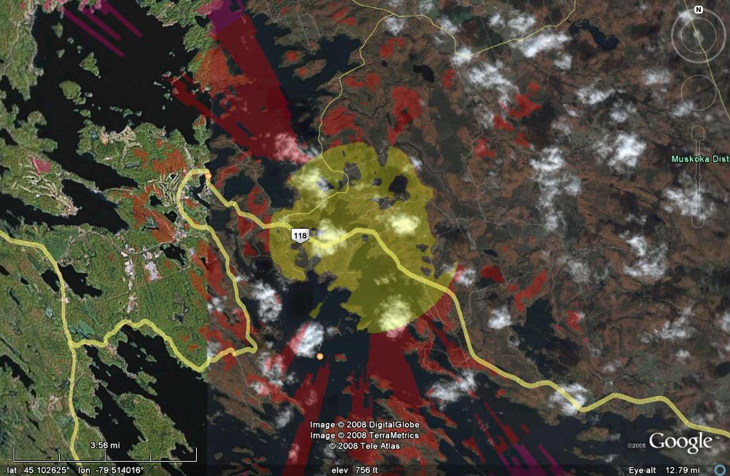 Brandy Creek Tower Map